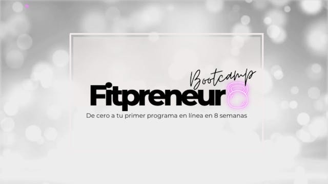 Fitpreneur Bootcamp