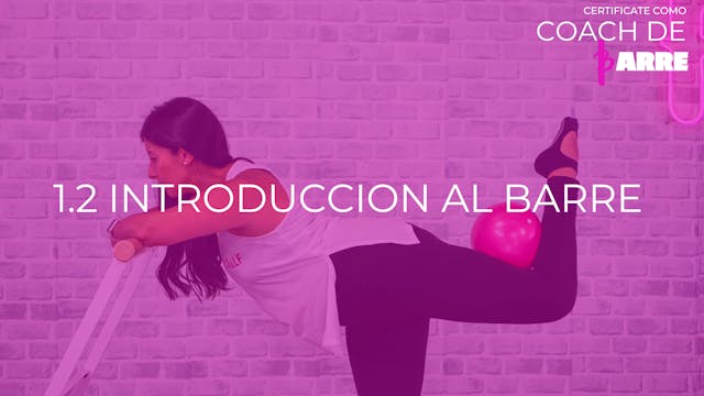 1.2 Introducción al barre