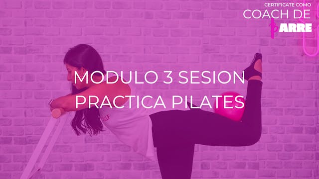 Módulo 3 Sesión en vivo: Practica PILATES