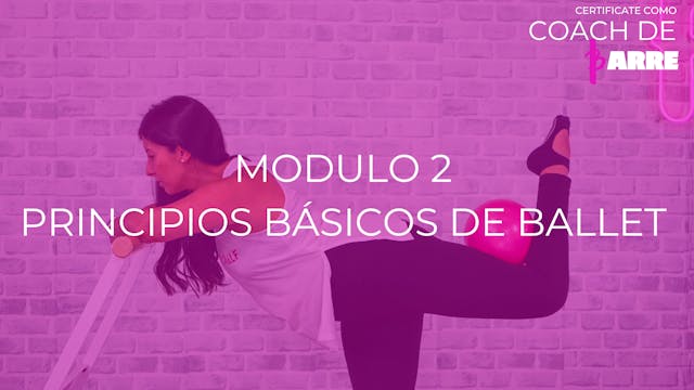 Módulo 2: Principios básicos de ballet