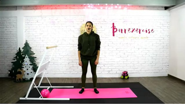 Cardio Barre 24 de dic / Vanessa Mendoza