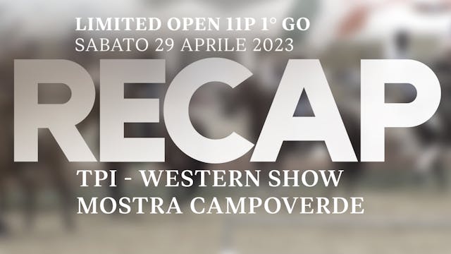 RECAP Campoverde Limited Open 11p 1°go