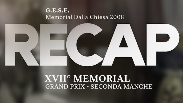 XVII MEMORIAL DALLA CHIESA