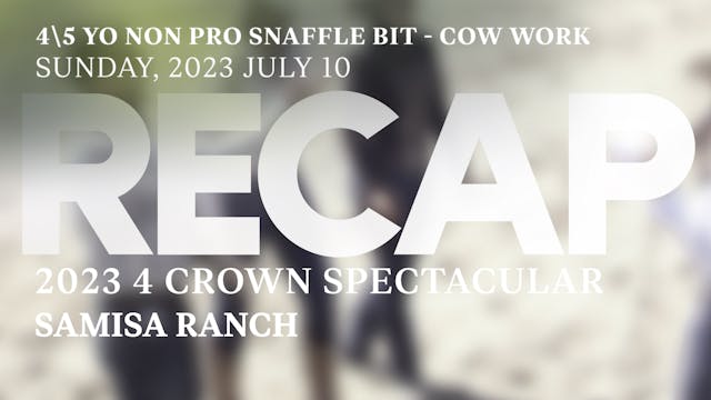 RECAP 4 Crown Spectacular 2023 - NRCH...