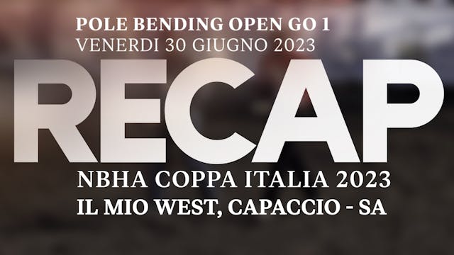 RECAP NBHA Coppa Italia 23 - Pole Ben...