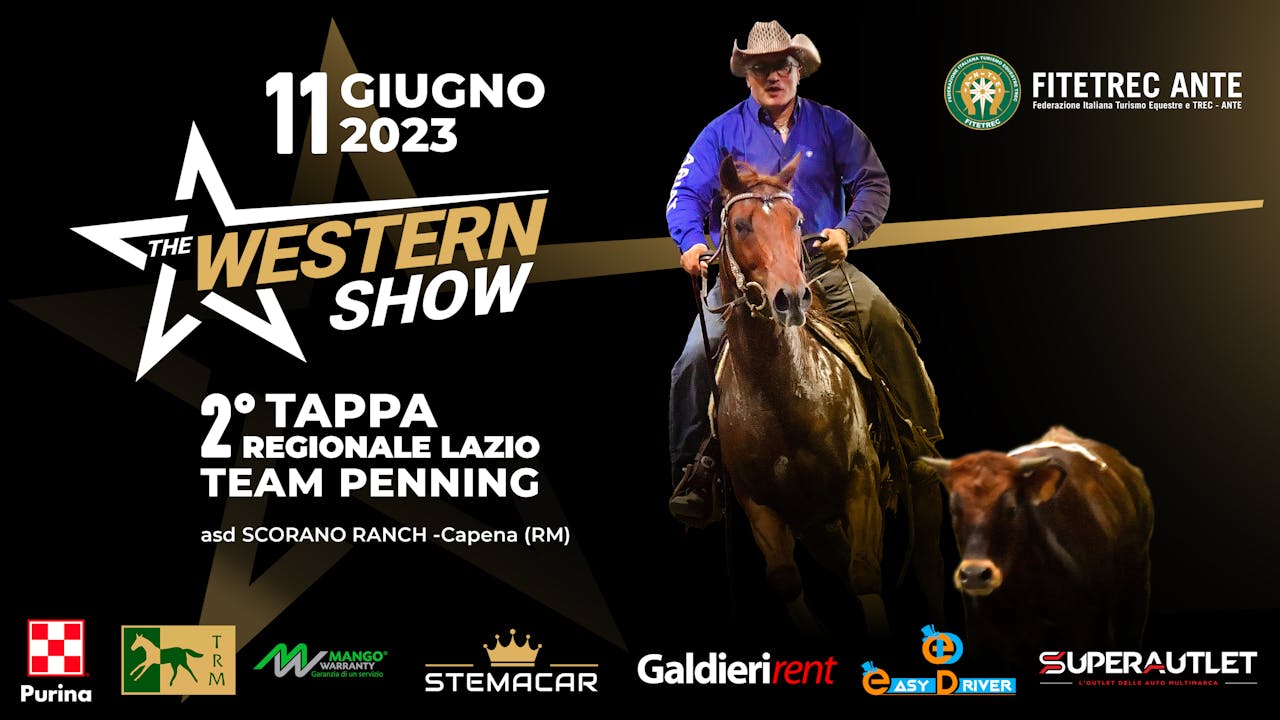 THE WESTERN SHOW - 2° TAPPA CAMP REGIONALE TEAM PENNING