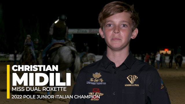 Christian Midili - Pole Junior Champion