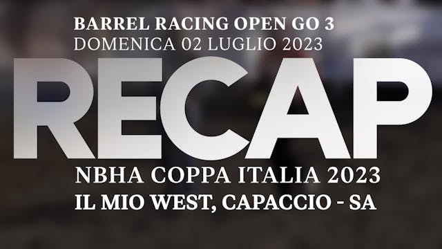 RECAP NBHA Coppa Italia 23 - Barrel R...
