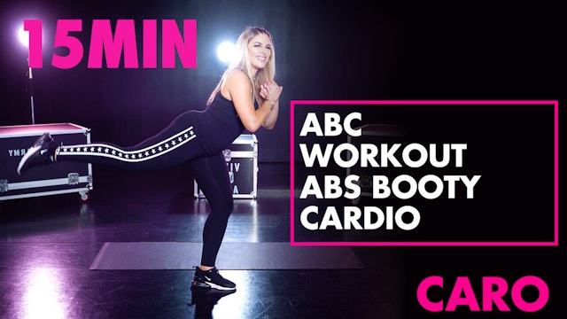 15MIN ABC WORKOUT W/ CARO