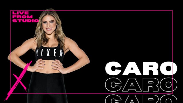 VXN LIVE W/CARO- MONDAY 4/12 AT 7:15PM