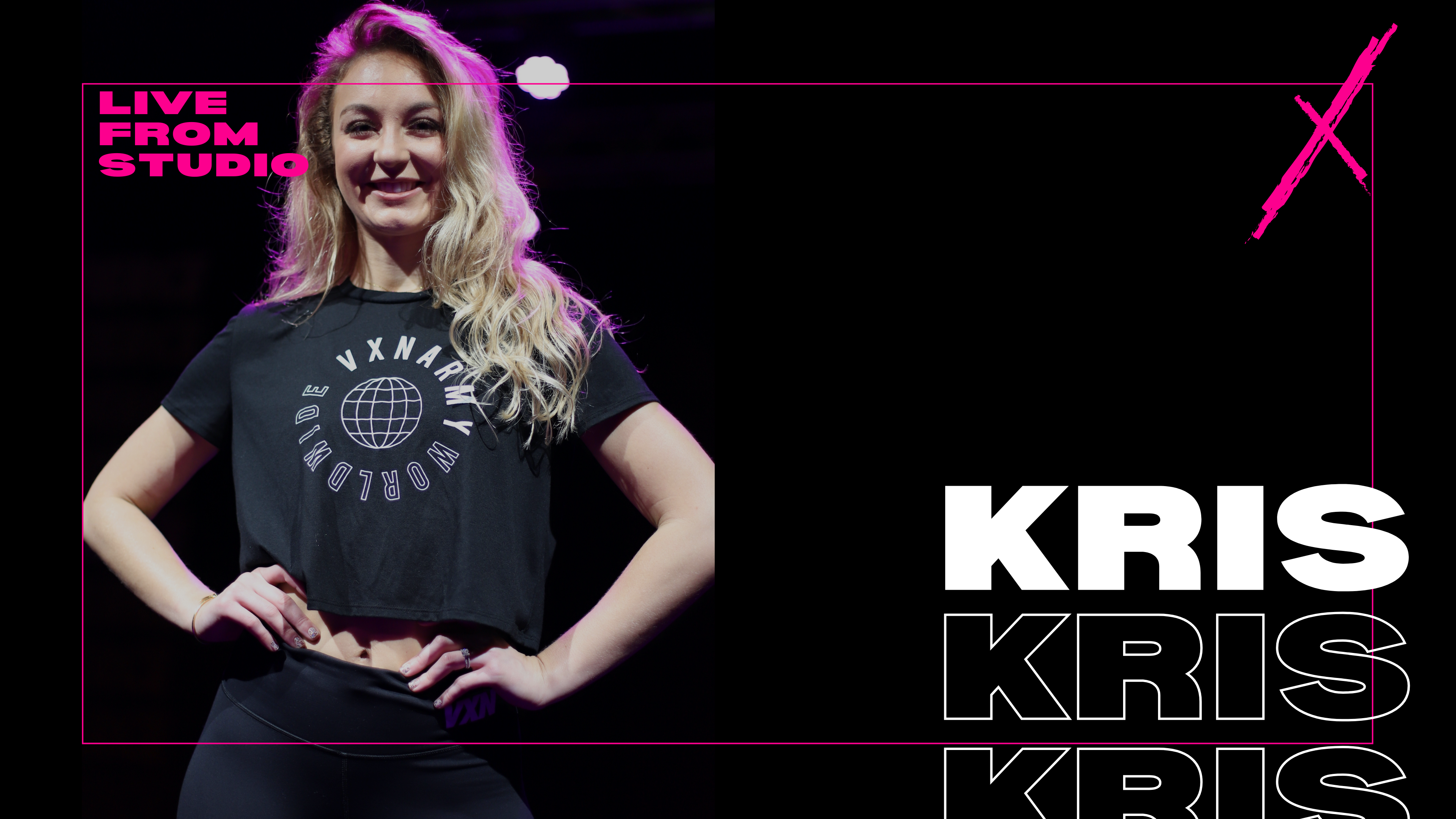 VXN LIVE W/KRIS- 4/14 WED AT 7:15PM