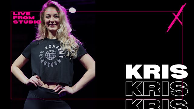 VXN LIVE W/KRIS- 4/14 WED AT 7:15PM