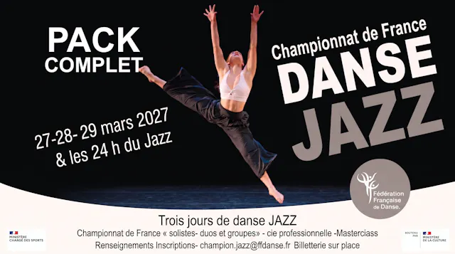 2027 - Championnats de France Jazz - FULL PACK
