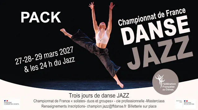 2027 - Championnats de France Jazz - PACK