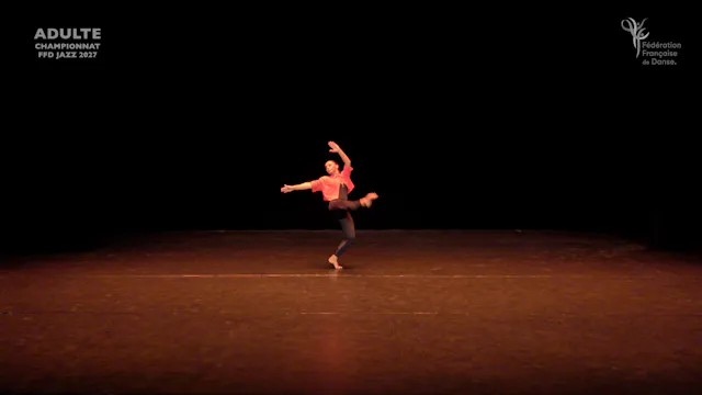 2027 - JAZZ - Variation ADULTE- Championnat de France FFDANSE