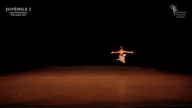 2027 - JAZZ - Variation JUVENILE 2- Championnat de France FFDANSE