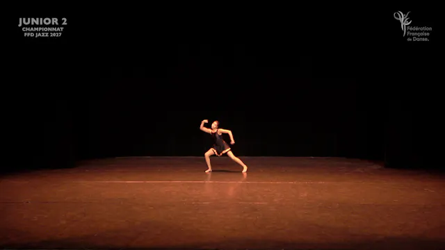 2027 - JAZZ - Variation JUNIOR 2 - Championnat de France FFDANSE