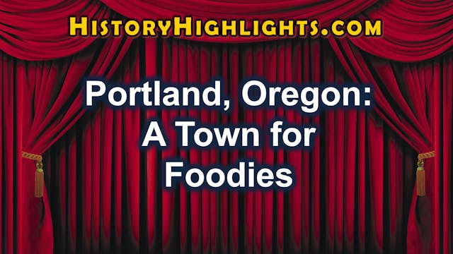 Portland -- A Town for Foodies