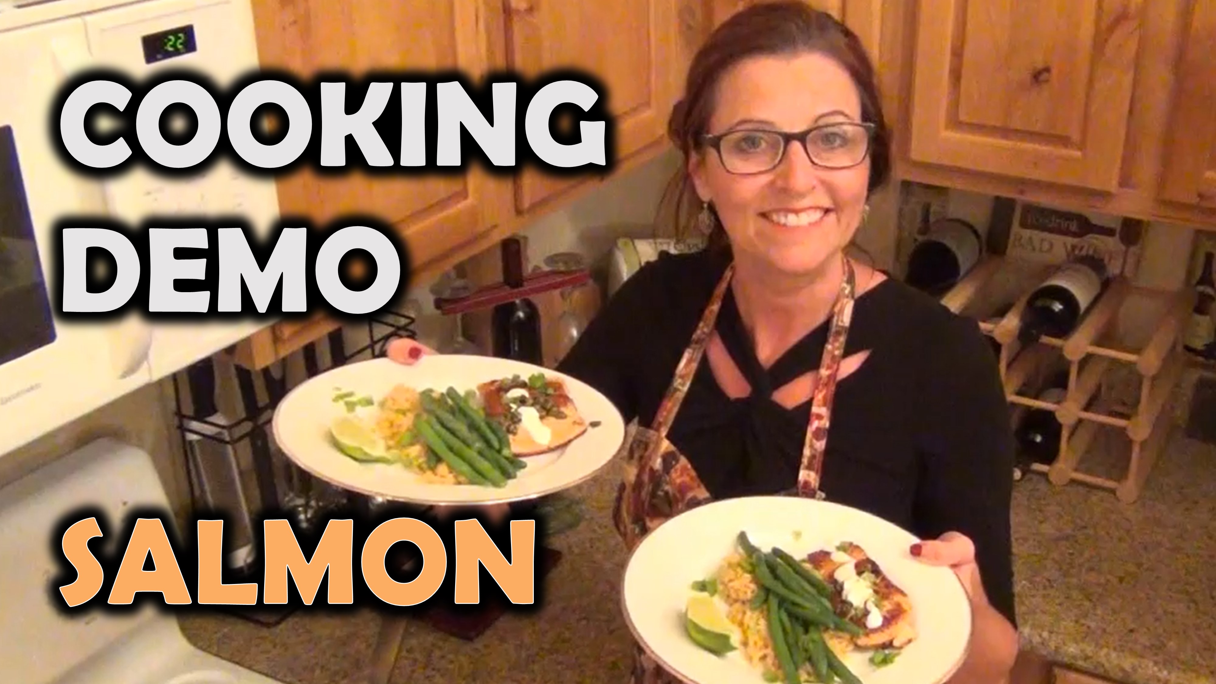 Cooking Demonstration -- Alaskan Salmon