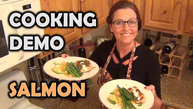 Cooking Demonstration -- Alaskan Salmon