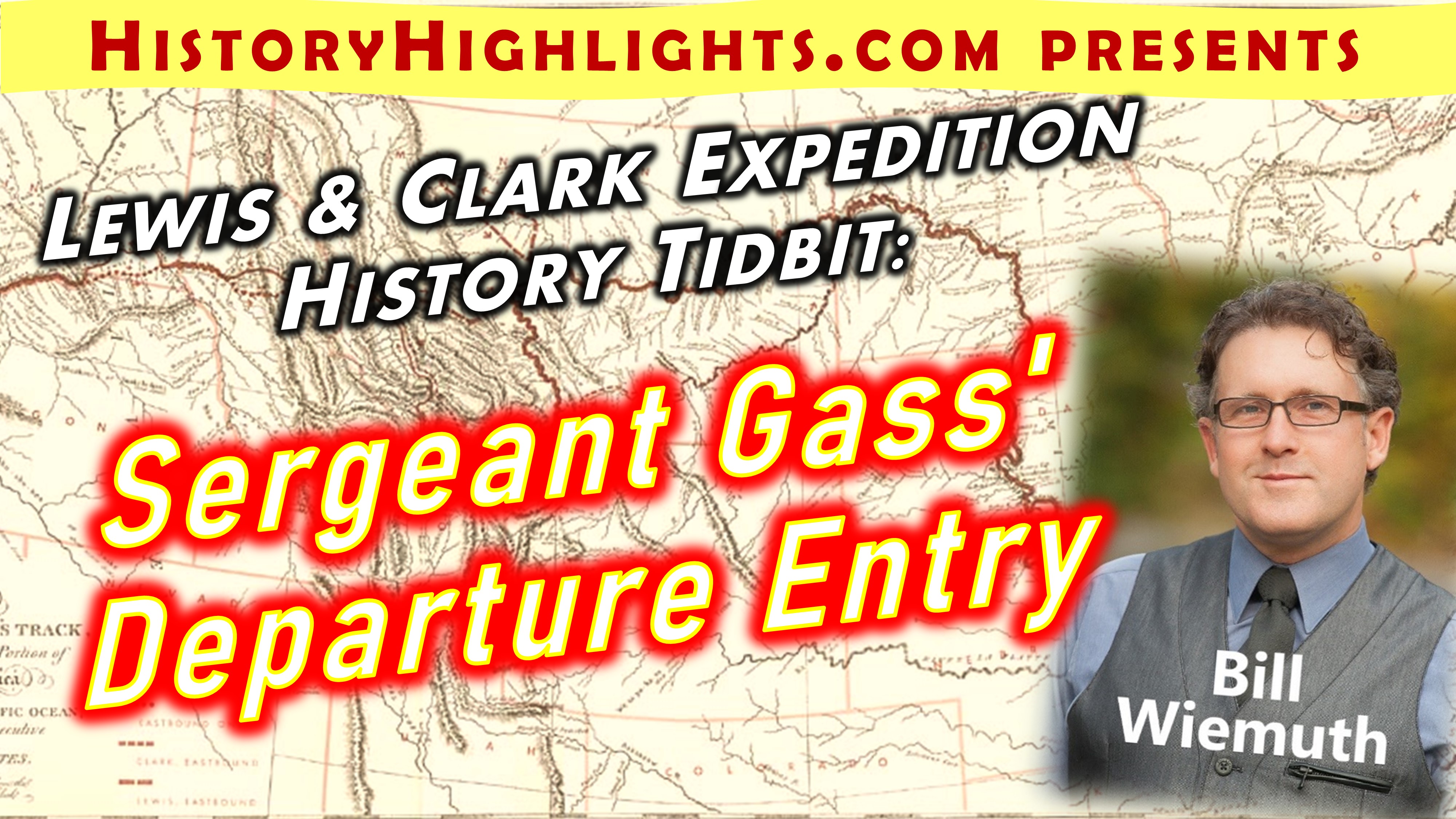Lewis and Clark Tidbit - Gass departure entry