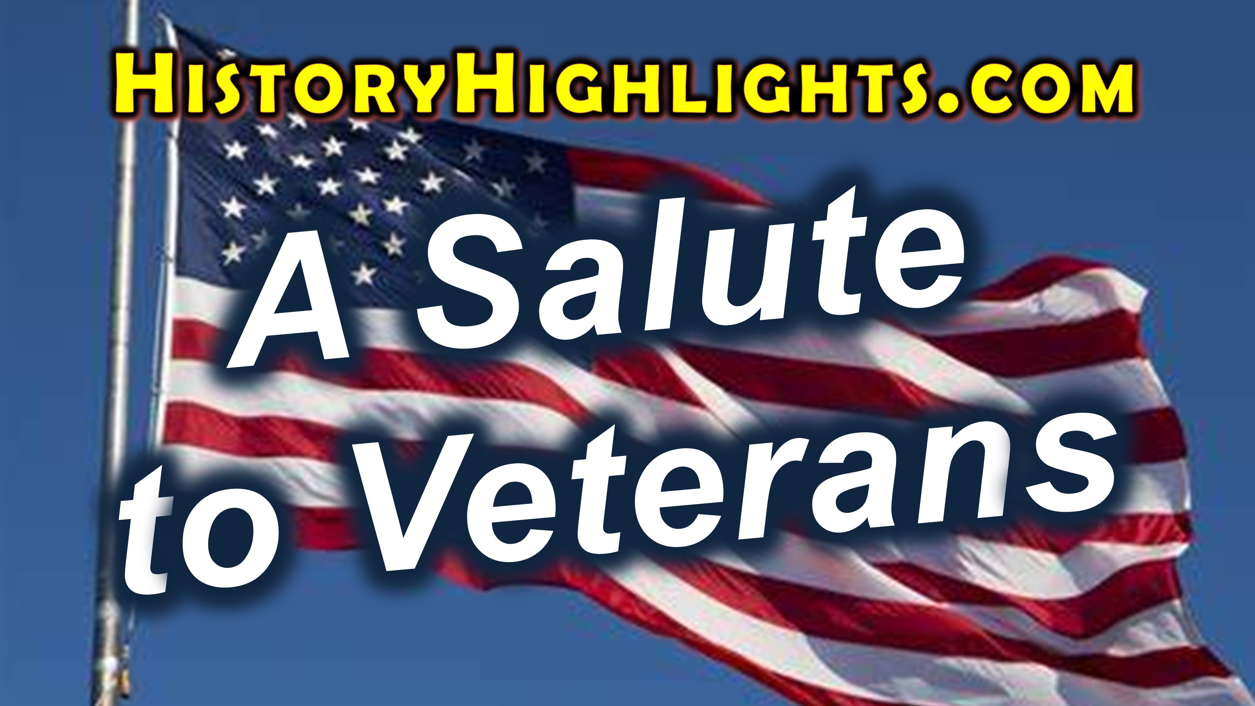 A Salute to Veterans - History and Songs!
