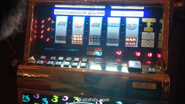 *BIG WINNER* 9 LINES JACKPOT! BELLAGIO HIGHLIMIT ROOM!