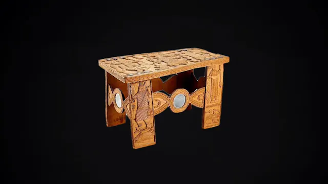 Benin Stool Stolen by British Empire new