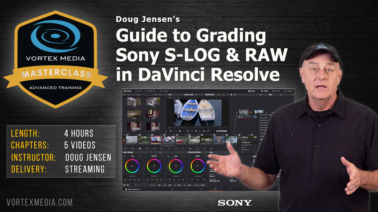 Guide to Grading Sony S-LOG in DaVinci Resolve