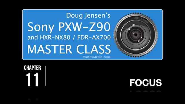 SONY Z90 - FOCUS