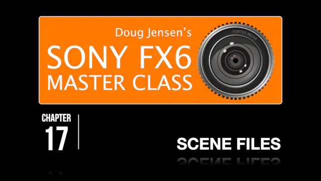 FX6 CHAPTER 17:  SCENE FILES