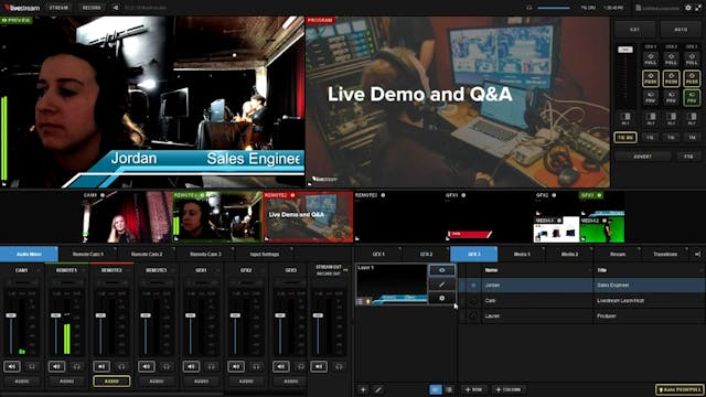 Live Demo + Q&A- Livestream Studio So...