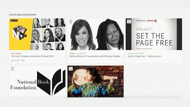 Livestreaming Cultural Events