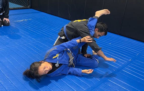 Escape the Stack Pass with Elbow Push