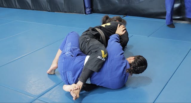 Muscle Sweep to Corkscrew Armbar