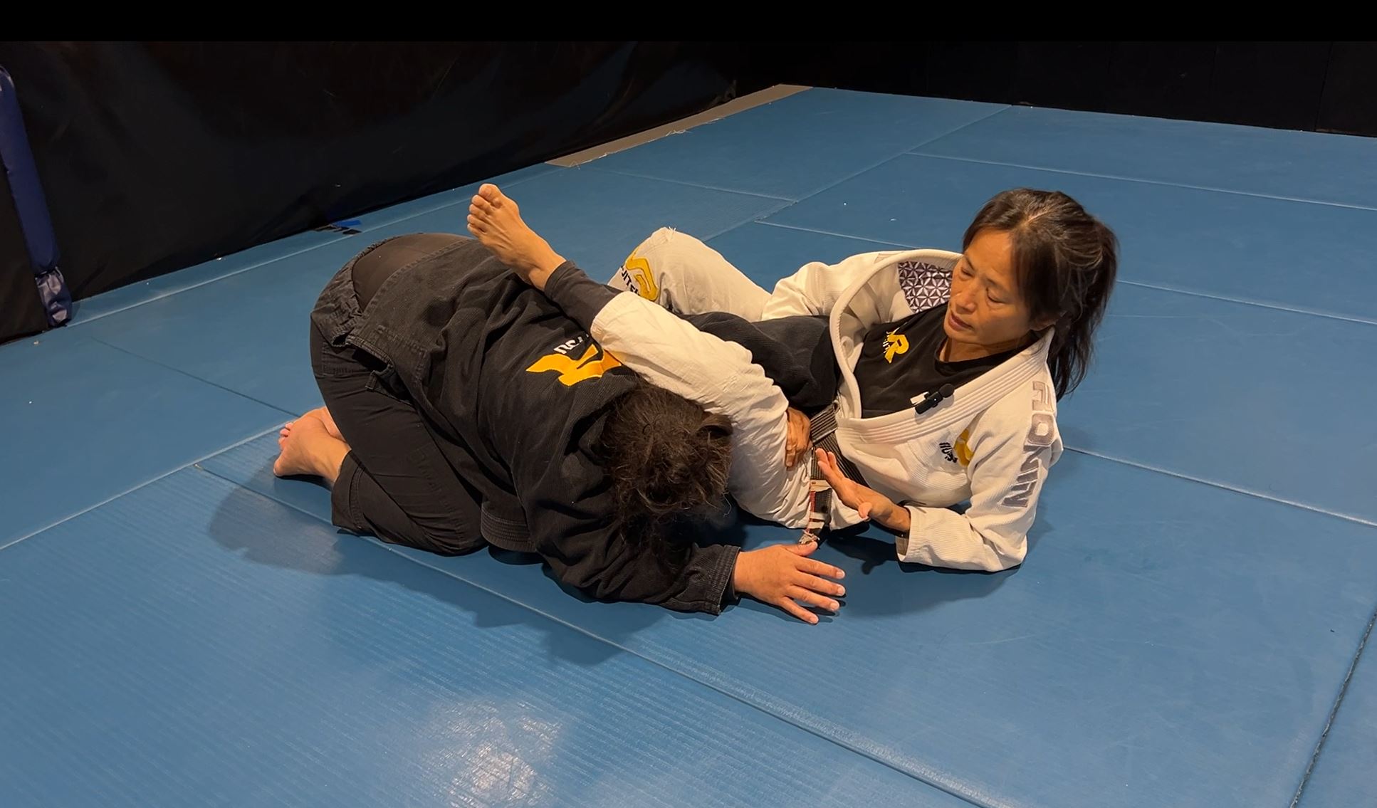 Collar Drag to Barataplata from Butterfly Guard