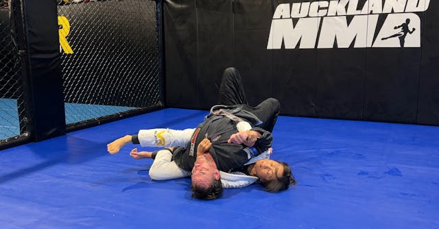 CLASS: Armbar and Choke from Crucifix...