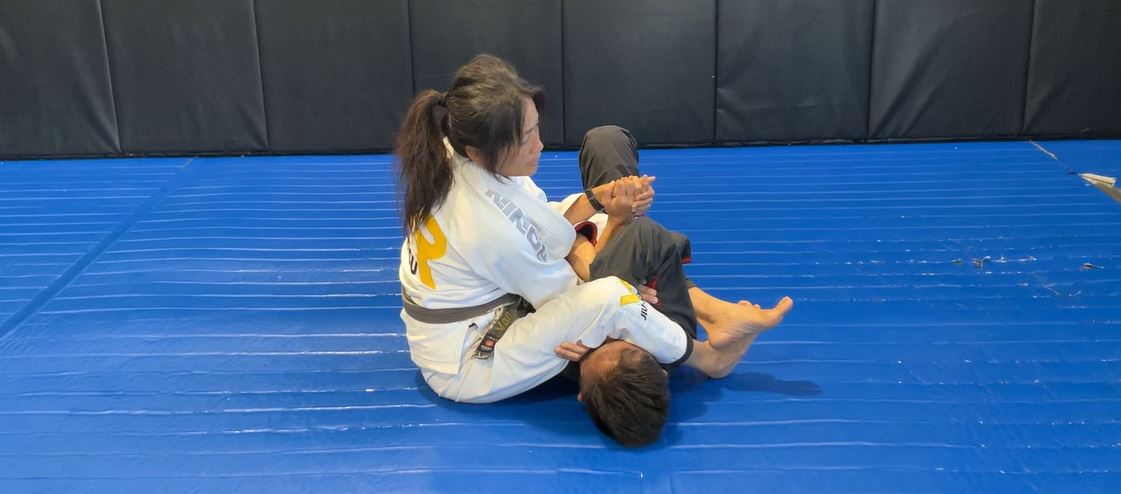 Breaking the Spider Web Armbar Defense using Bolt Cutter