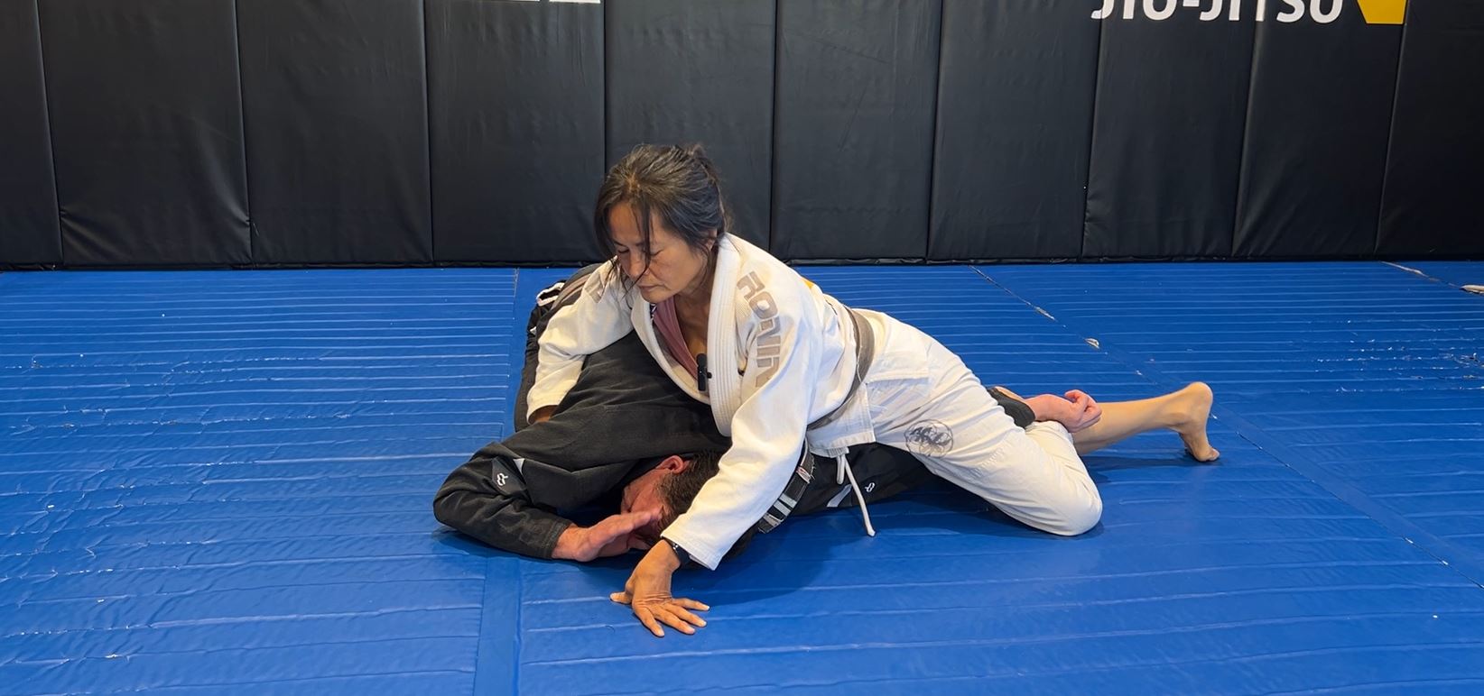 Armbar from Turtle Top Crucifix position