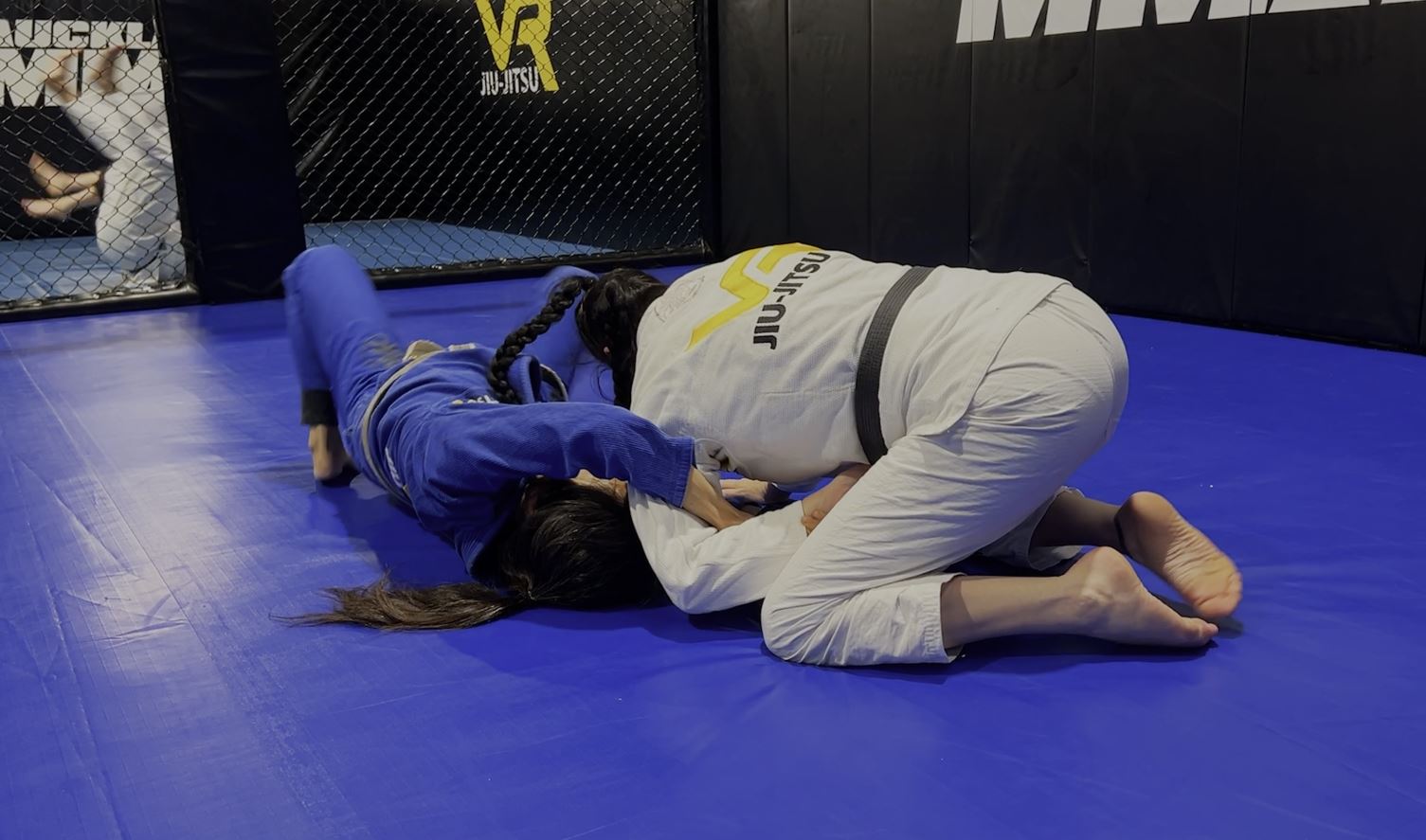 Failed Kimura from Closed Guard to Spin-Around Armbar