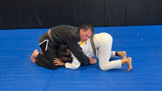 Turtle Sweeps when opponent is in front of you