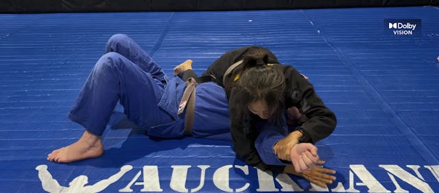 Armlock from Americana when opponent ...