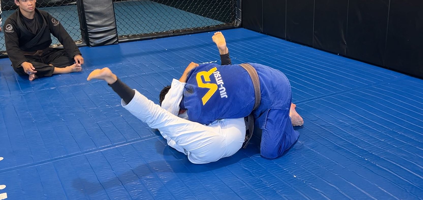 2-on-1 Cross Sleeve Armdrag to Pendulum Sweep