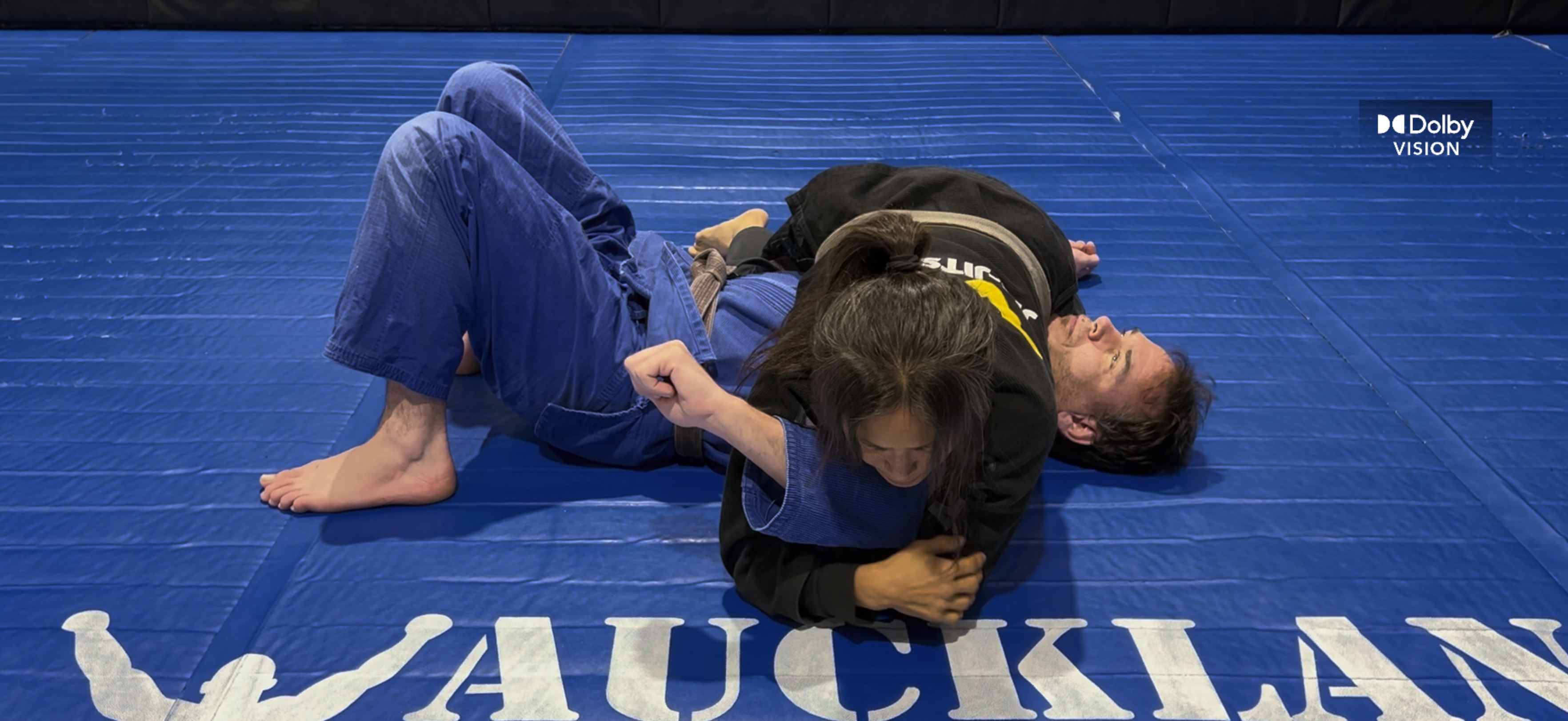 Chest-to-Chest Armlock when opponent defends with palm down