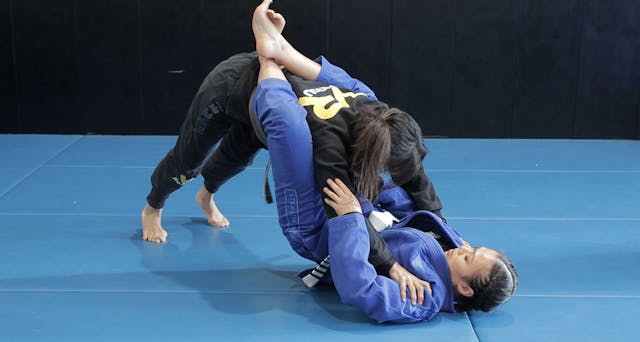 Closed Guard Break by Standing with K...