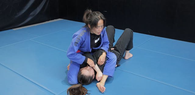 Armbar from S-mount