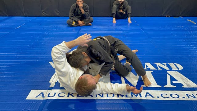 Leg Weave Pass from Knee Shield Half Guard