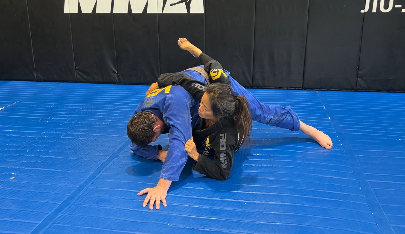 Flower Sweep to Backtake using Cross Post