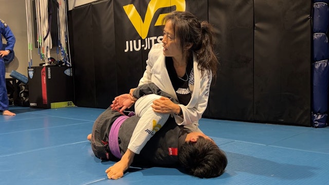 Counter the Underhook Escape from Side Control with Technical Mount