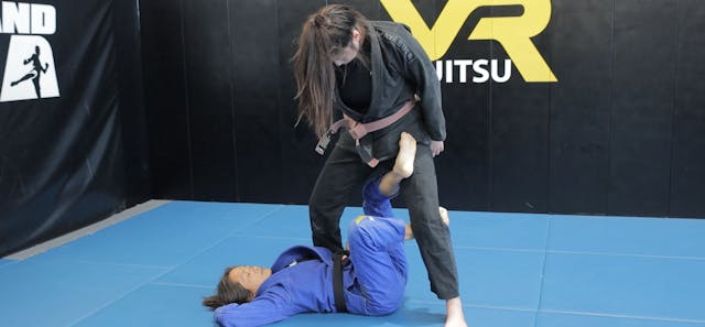 Three leg positions of X-Guard